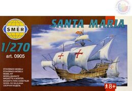 Směr Model Santa Maria 1:270 12x15,2cm v krabici 25x14,5x4,5cm