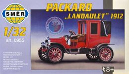 Směr Model Packard Landaulet 1912 1:32 12,7x5,8cm v krabici 25x14,5x4,5cm