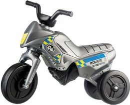 Odrážedlo Enduro Yupee Policie malé plast výška sedadla 26cm nosnost do 25kg 12m