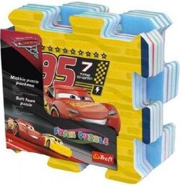 Trefl puzzle Cars 3/Auta 32x32x1,5cm 8ks