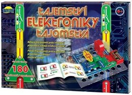 Tajemství elektroniky 180 experimentů na baterie v krabici 42x28,5x4cm od 6 let