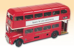 Autobus Routemaster Bus RM 5 ''Double Decker'' kov 1:36 v krabici 25x13x8cm Kovap