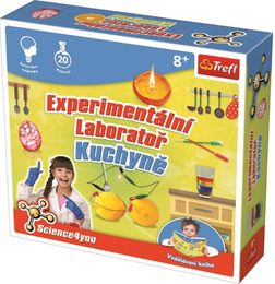 Experimentální laboratoř Kuchyně vědecká hra 20 pokusů Science 4 you v krabici 23x22x6cm