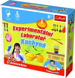 Experimentální laboratoř Kuchyně vědecká hra 20 pokusů Science 4 you v krabici 23x22x6cm