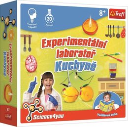 Experimentální laboratoř Kuchyně vědecká hra 20 pokusů Science 4 you v krabici 23x22x6cm