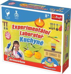 Experimentální laboratoř Kuchyně vědecká hra 20 pokusů Science 4 you v krabici 23x22x6cm