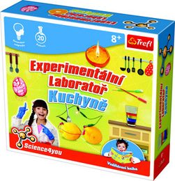 Experimentální laboratoř Kuchyně vědecká hra 20 pokusů Science 4 you v krabici 23x22x6cm