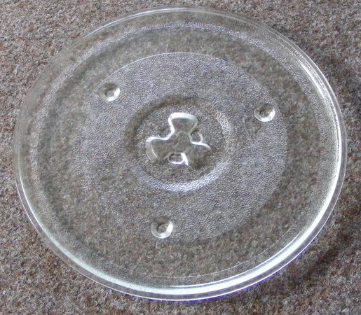Skleněný talíř mikrovlnné trouby DOMO - 25,5 cm