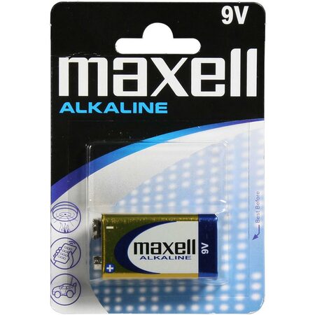 6LR61 1BP ALK 1x 9V MAXELL