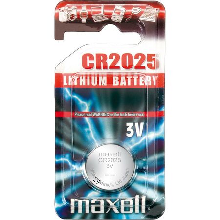 CR2025 1BP Li MAXELL