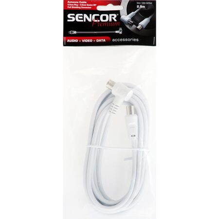 Sencor SAV 169-025W ant.koax.kab.M-F 90° (35039752)