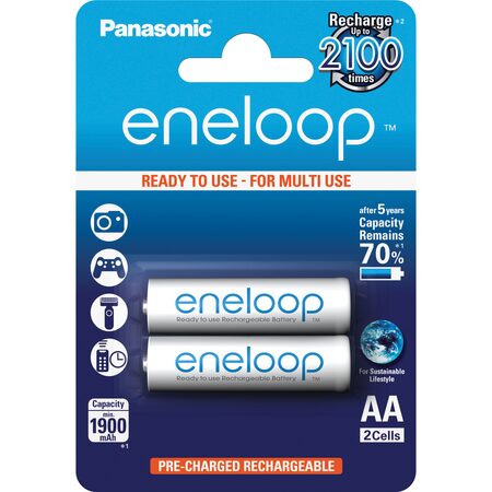 Panasonic Eneloop AA 2ks 3MCCE/2BE