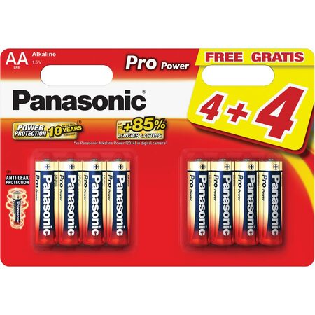 LR6 8BP AA Pro Power alk PANASONIC