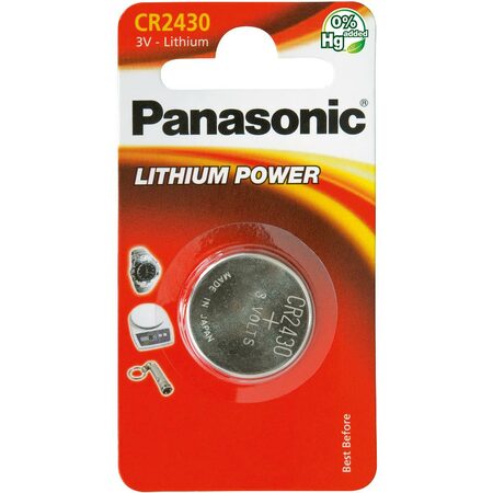 CR-2430 1BP Li PANASONIC