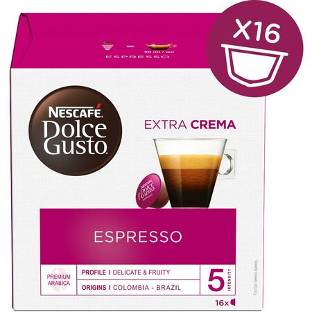 Nescafé Dolce Gusto Espresso kávové kapsle 16 ks