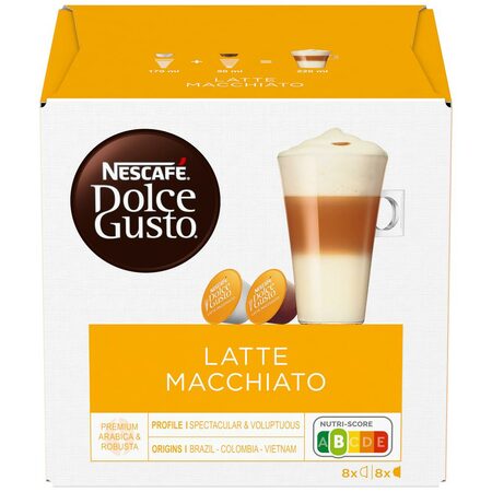 Nescafé Dolce Gusto Latte Macchiato kávové kapsle 16 ks