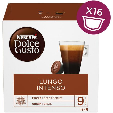 Nescafé Dolce Gusto Lungo Intenso kávové kapsle 16 ks