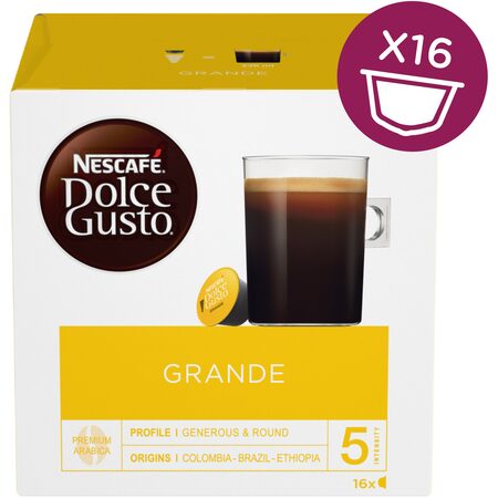 Nescafé Dolce Gusto Grande kávové kapsle 16 ks