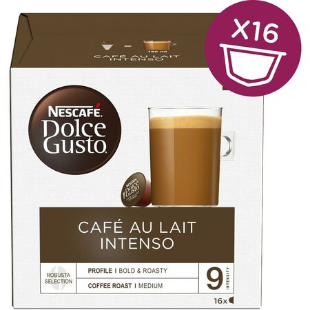 Nescafé Dolce Gusto Café Au Lait Intenso kávové kapsle 16 ks