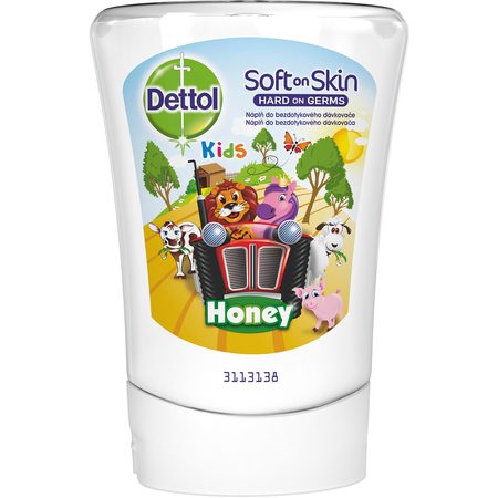 NÁPLŇ DÁVK.MÝDLA KIDS HONEY 250ML DETTOL