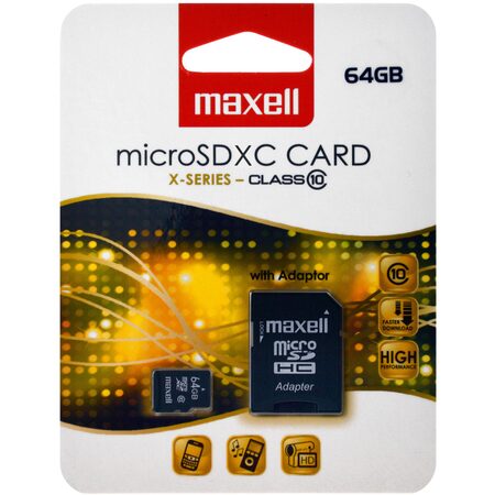 MAXELL MicroSDXC 64GB 854988