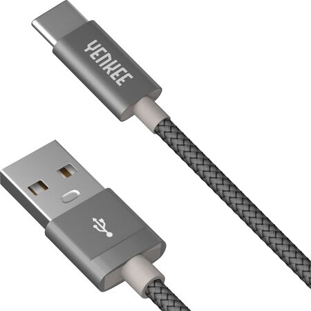 YCU 302 GY kabel USB A 2.0 / C 2m YENKEE