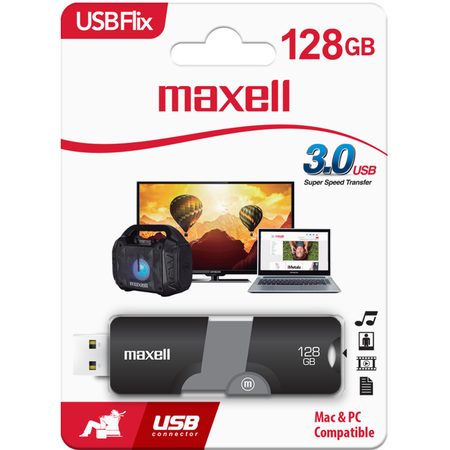 USB FD 128GB 3.0 FLIX MAXELL, ROZBALENO