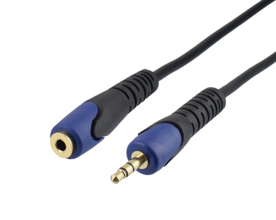 Prodlužovací kabel Jack 3,5mm(M)/Jack 3,5mm(F), 3m