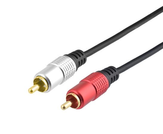 Propojovací audio kabel 2xRCA Cinch (M) / 2xRCA Cinch (M), 1m