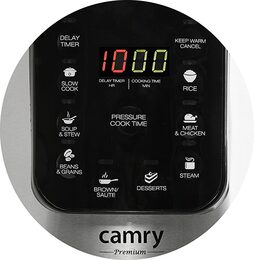 Elektrický tlakový hrnec CAMRY CR6409