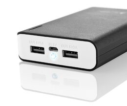 Powerbank GoGEN 10000mAh - černá/bílá (PB100002BW)