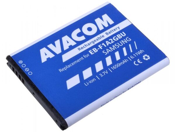 Baterie Avacom pro Samsung Galaxy S2, Li-Ion 1650mAh (náhrada EB-F1A2GBU) (GSSAI9100S1650A)
