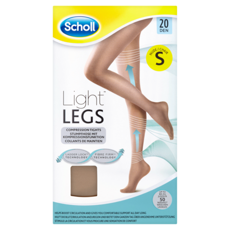 Scholl Kompresní punčochové kalhoty tělové 20 DEN Light LEGS S