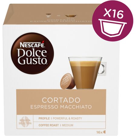 Nescafé Dolce Gusto Cortado kávové kapsle 16 ks