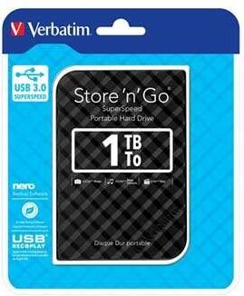VERBATIM Store 1TB G2 Black (53194)