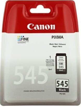 Inkoustová náplň Canon PG-545, 180 stran, originální - černá (8287B001)