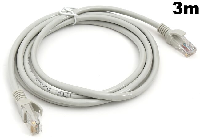 Omega LAN UTP kabel CAT5e 3m ( OPC5U3 )