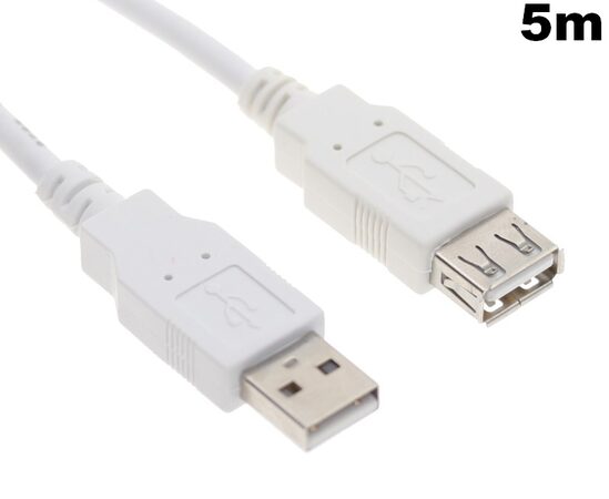 Omega USB 2.0 prodlužovací kabel AM - AF 5m ( OUAFB5 )