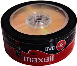 DVD-R 4,7GB 16x 25SH 275731 MAXELL