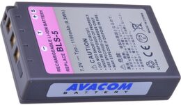 Baterie Avacom Olympus BLS-5 Li-ion 7.2V 1150mAh 7.9Wh