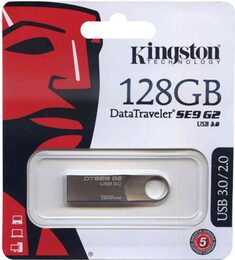 Flash USB Kingston DataTraveler SE9 G2 128GB USB 3.0 - kovový (DTSE9G2128GB)