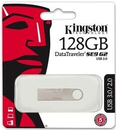 Flash USB Kingston DataTraveler SE9 G2 128GB USB 3.0 - kovový (DTSE9G2128GB)