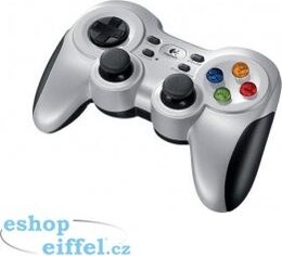 Gamepad Logitech F710 Wireless pro PC - stříbrný (940000145)