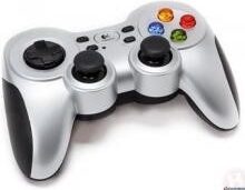 Gamepad Logitech F710 Wireless pro PC - stříbrný (940000145)