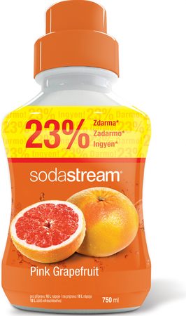 Sirup Pink Grapefruit 750ml SODASTREAM