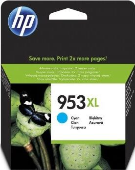 Inkoustová náplň HP 951XL, 1 500 stran - azurová