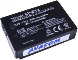 Baterie Avacom Canon LP-E12 Li-Ion 7,4V 600mAh