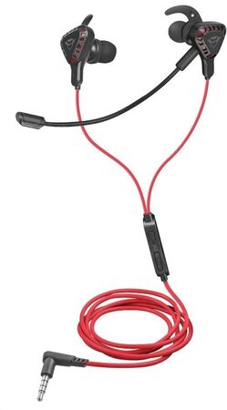 Headset Trust GXT 408 Cobra - černý/červený