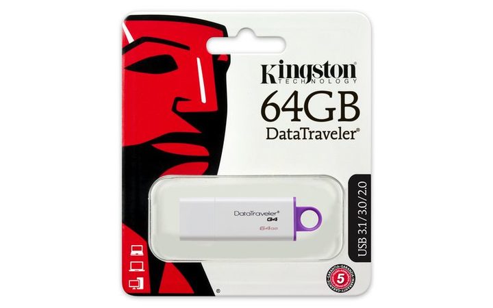 Kingston 64GB USB 3.0 Data Traveler G4