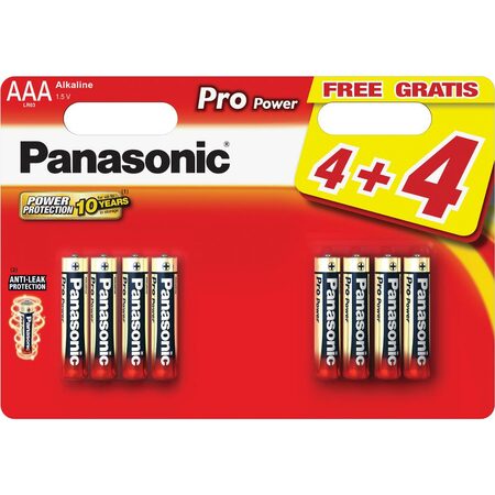 LR03 8BP AAA Pro Power alk PANASONIC